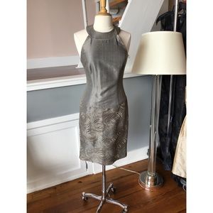 Siri Coral Gables sheath dress size 8 color stone.